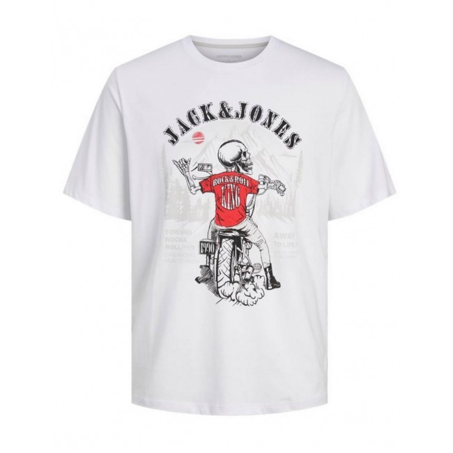 Camiseta Jack & Jones Hombre Blanca