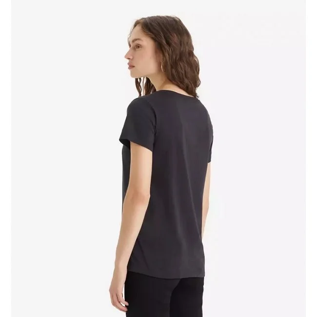 Camiseta Levi's Negra Mujer