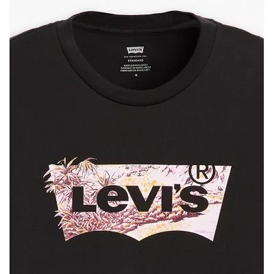 Camiseta Levi's Hombre Negra 2
