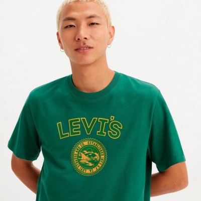 Camiseta Levi's Hombre Verde 2