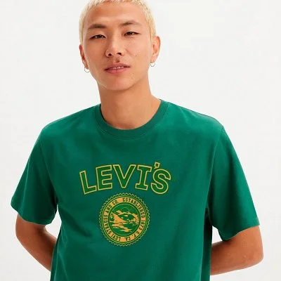 Camiseta Levi's Hombre Verde 2