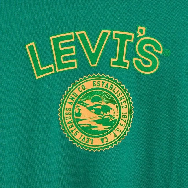 Camiseta Levi's Verde Hombre