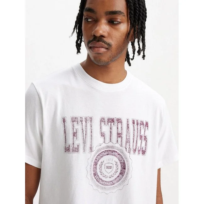 Camiseta Levi's Blanca Hombre