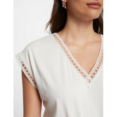 Camiseta Morgan Mujer Blanca 2
