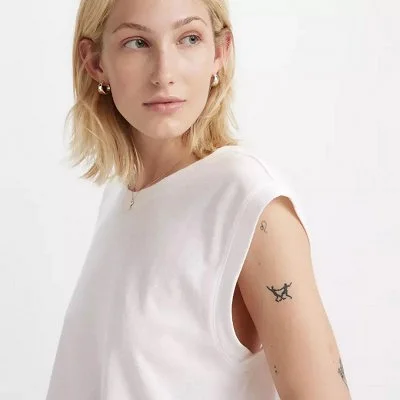 Camiseta Levi's Mujer Blanca 2