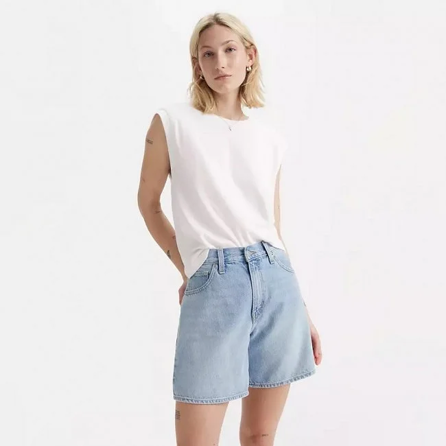 Camiseta Levi's Blanca Mujer