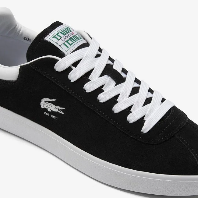 Zapatillas Lacoste Negras y Blancas