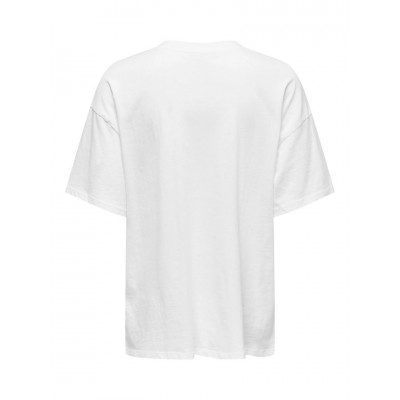 Camiseta ONLY Mujer Blanca... 2