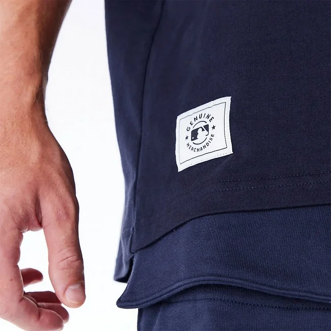 Camiseta New Era Azul Marino Hombre