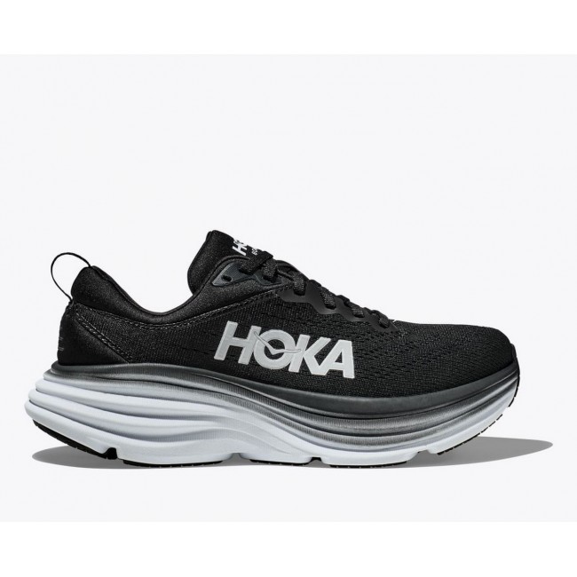 Zapatillas Hoka BONDI Negras y Blancas