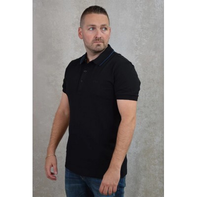 Polo Boss Hombre Negro 2