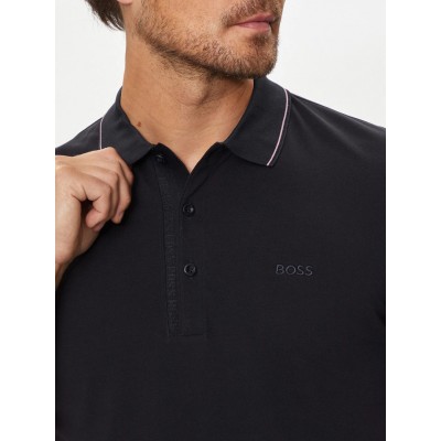 Polo Boss Hombre Azul Marino 2