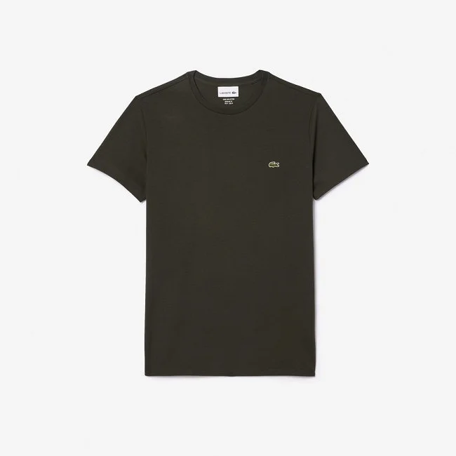 Camiseta Lacoste Kaki Hombre