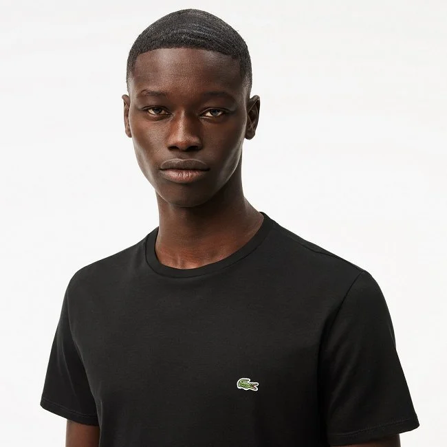 Camiseta Lacoste Hombre Negra
