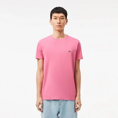 Camiseta Lacoste Hombre Rosa