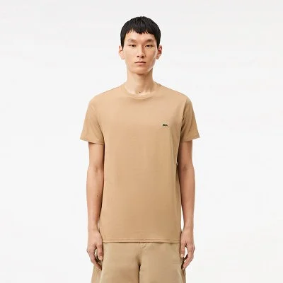 Camiseta Lacoste Hombre Beige