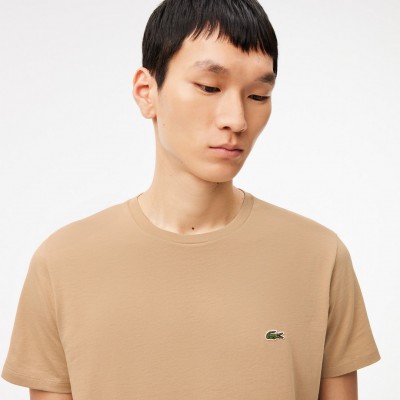 Camiseta Lacoste Hombre Beige 2