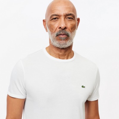 Camiseta Lacoste Hombre Blanca 2