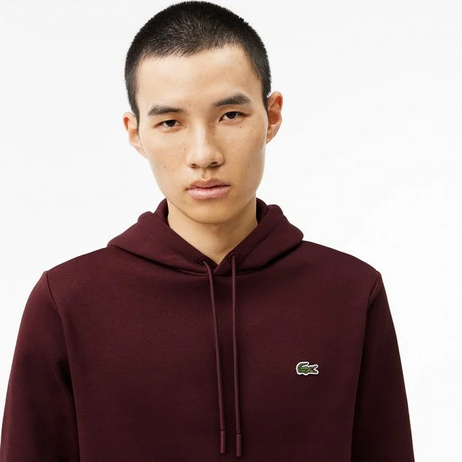 Sudadera Lacoste Burdeos Hombre