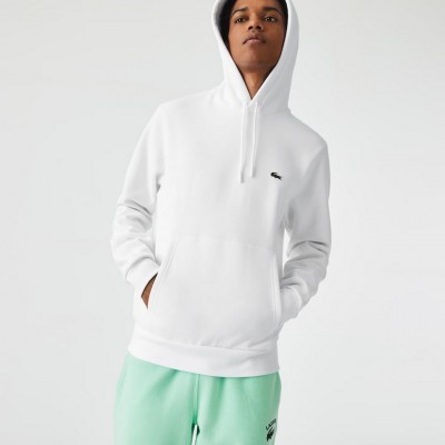 Sudadera Lacoste Blanca Hombre
