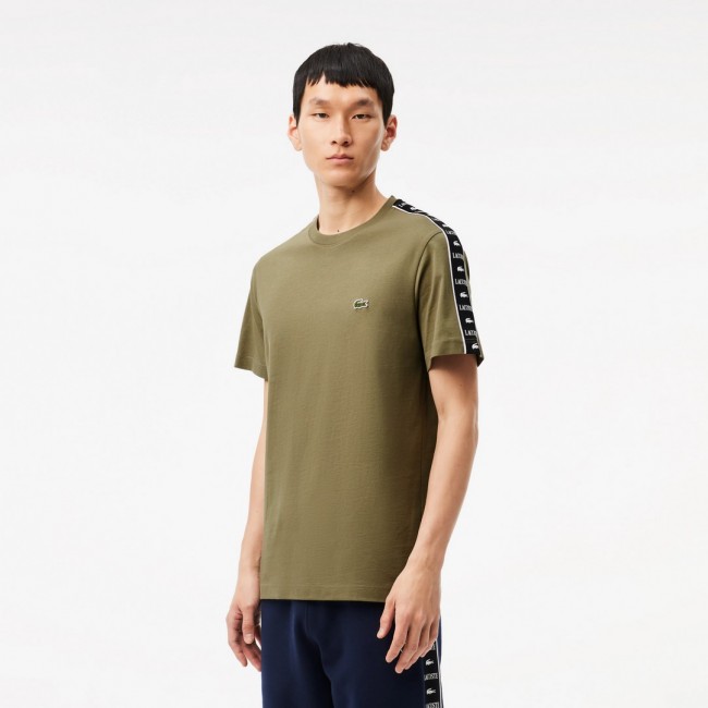 Camiseta Lacoste Hombre Kaki