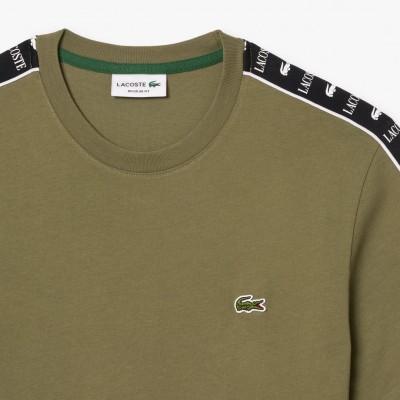 Camiseta Lacoste Hombre Kaki 2