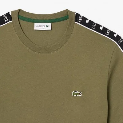 Camiseta Lacoste Hombre Kaki 2