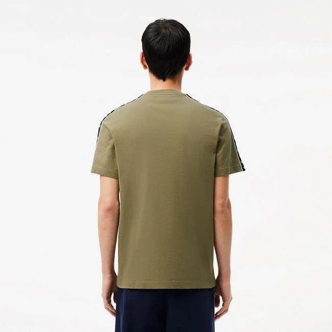 Camiseta Lacoste Kaki Hombre