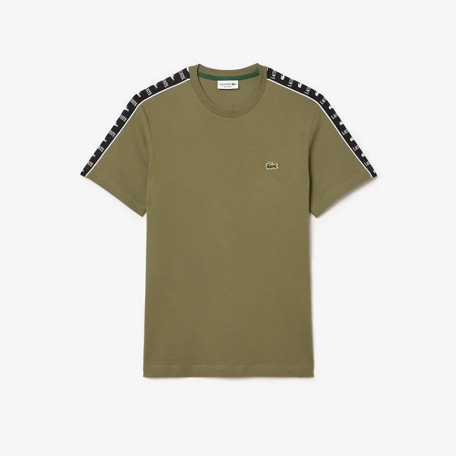 Camiseta Lacoste Kaki Hombre