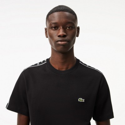 Camiseta Lacoste Hombre Negra 2