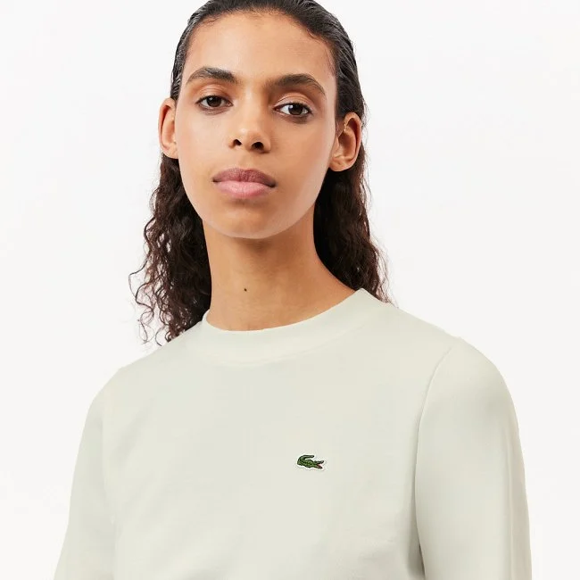 Sudadera Lacoste Blanca Mujer