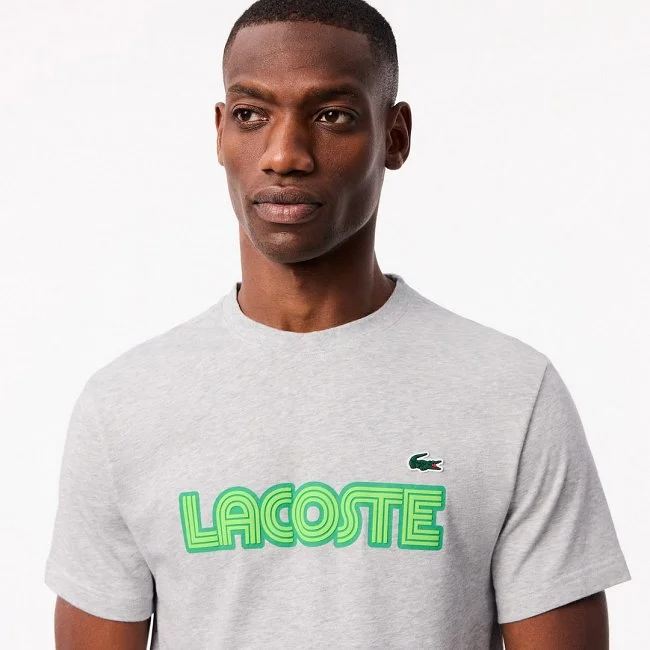 Camiseta Lacoste Gris Hombre