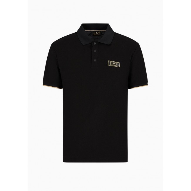 Polo Armani Hombre Negro