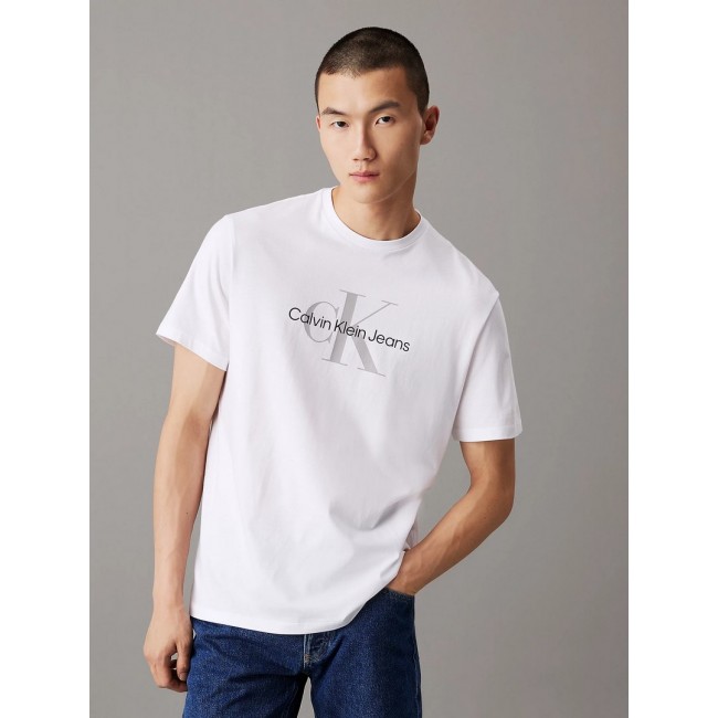 Camiseta Calvin Klein Hombre Blanca