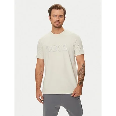 Camiseta Boss Hombre Beige