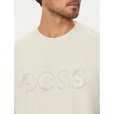 Camiseta Boss Hombre Beige 2
