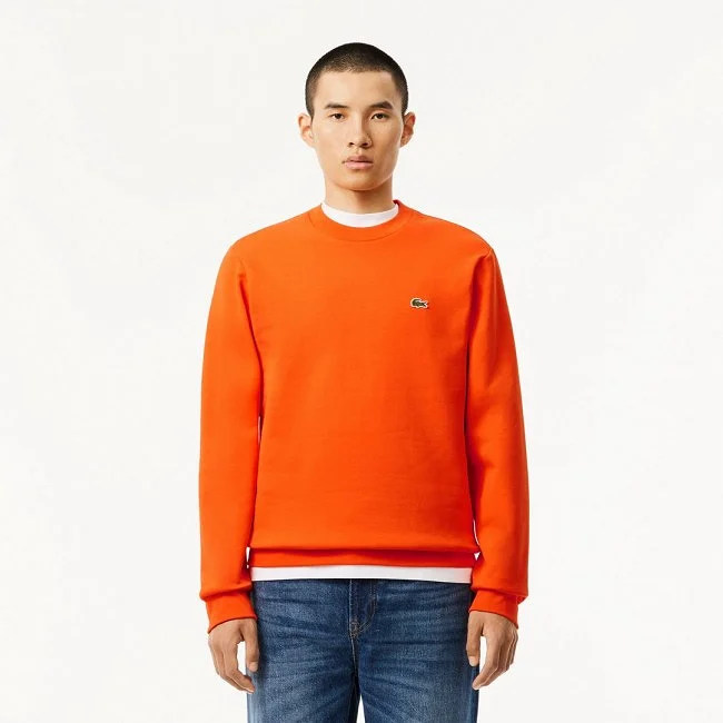 Sudadera Lacoste Naranja Hombre