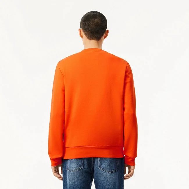Sudadera Lacoste Naranja Hombre