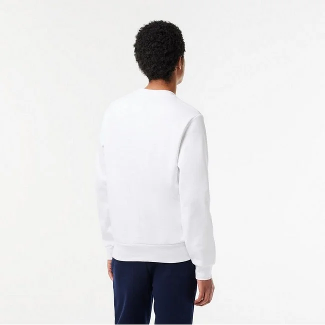 Sudadera Lacoste Blanca Hombre