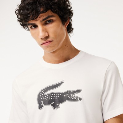 Camiseta Lacoste Hombre Blanca 2