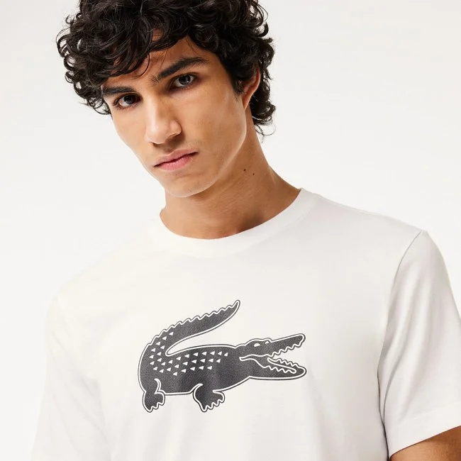 Camiseta Lacoste Hombre Blanca