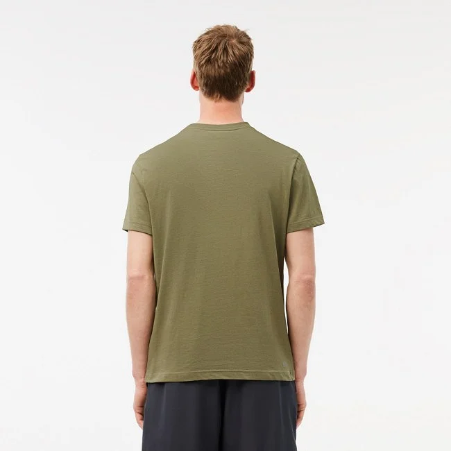 Camiseta Lacoste Kaki Hombre
