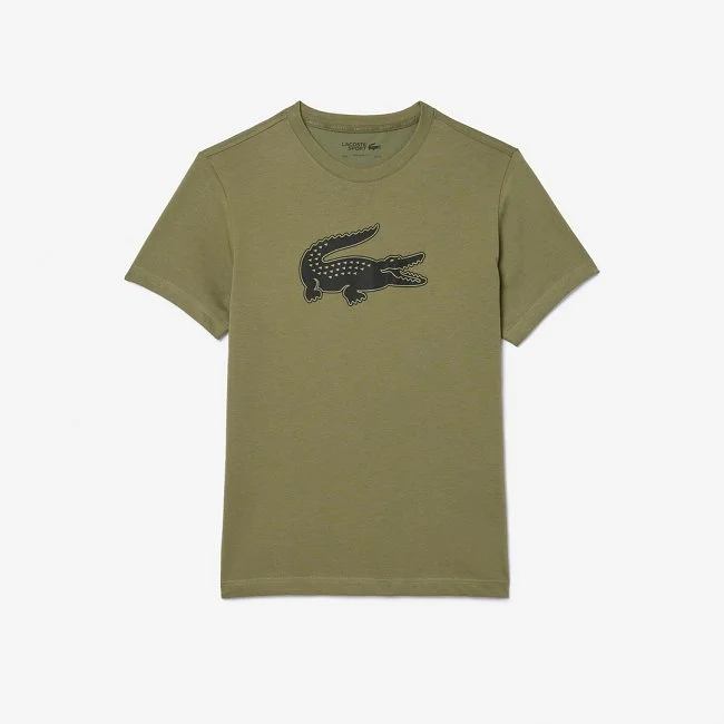 Camiseta Lacoste Kaki Hombre