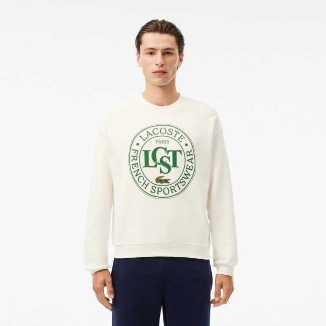 Sudadera Lacoste Blanca