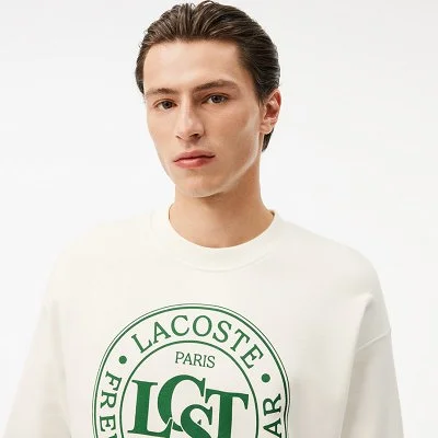Sudadera Lacoste Blanca 2