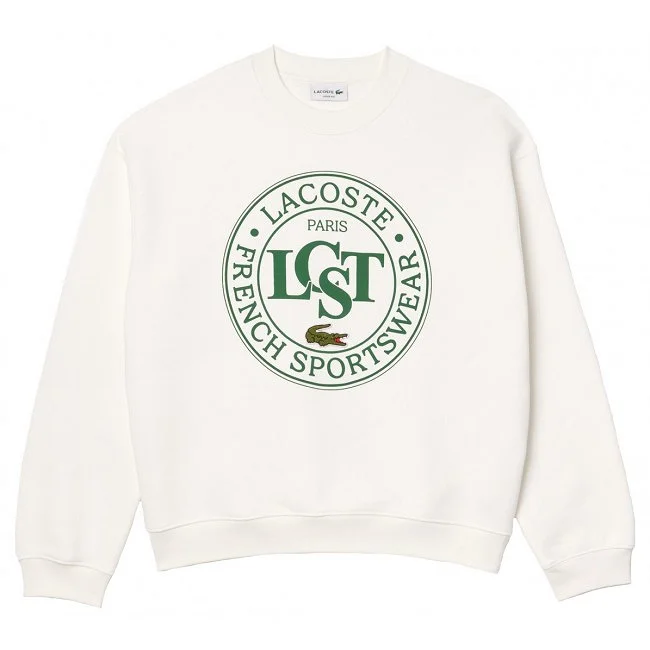 Sudadera Lacoste Blanca