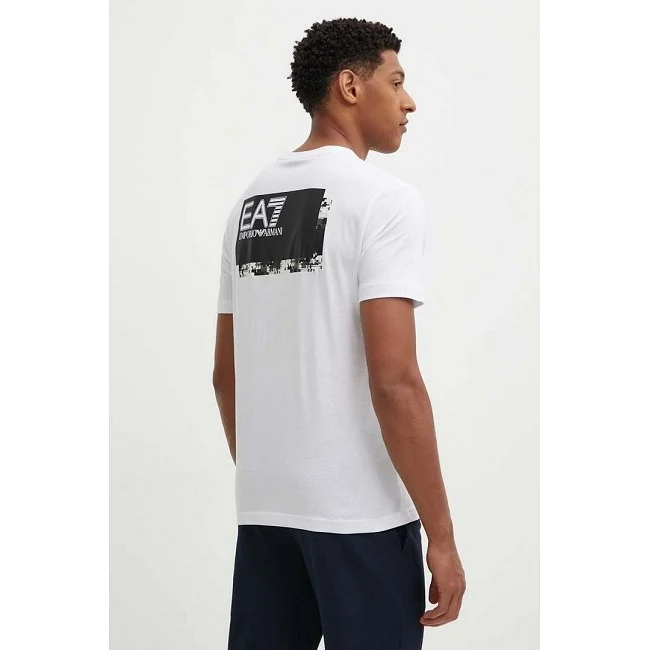 Camiseta Armani Blanca Hombre