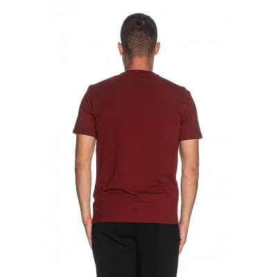 Camiseta Armani Hombre Burdeos 2