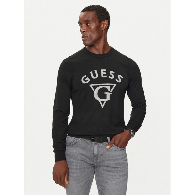 Sudadera Guess Hombre Negra