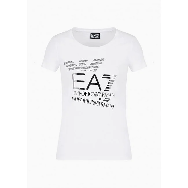 Camiseta Armani Mujer Blanca Camiseta Armani Mujer Blanca